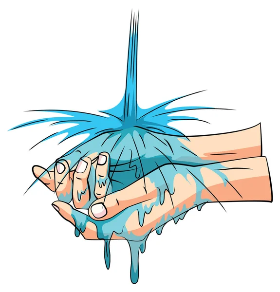 Se laver les mains — Image vectorielle
