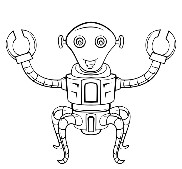 Technologie des robots — Image vectorielle
