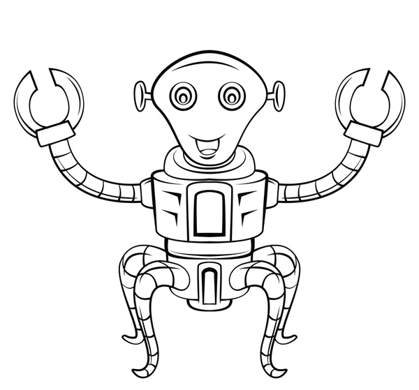 Robottechnologie — Stockvector