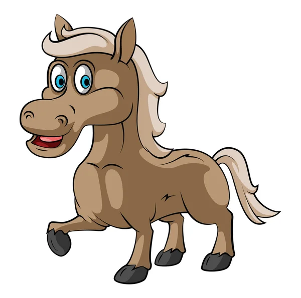 Bebé caballo — Vector de stock