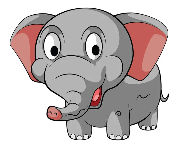 Bébé éléphant — Image vectorielle