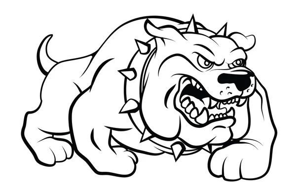 Bull Dog vettoriale illustrazione Vettoriale Stock