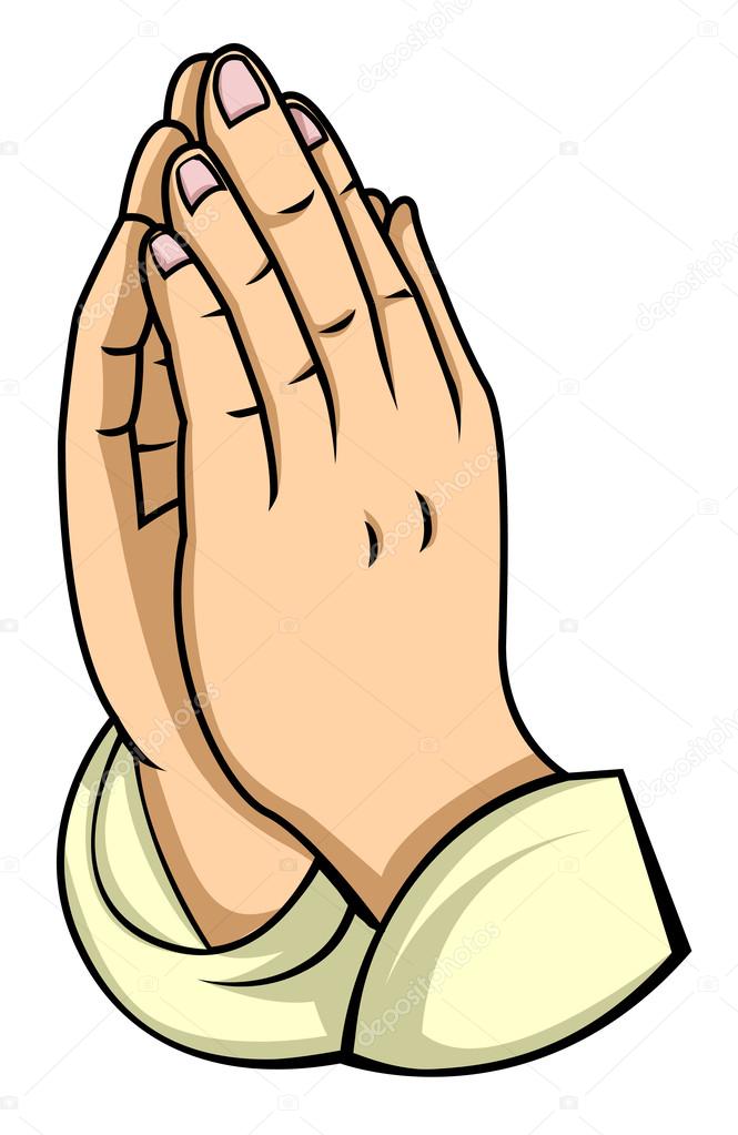 Hand prayer Stock Vector Image by ©funwayillustration #54804021