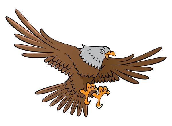 Eagle vogel — Stockvector