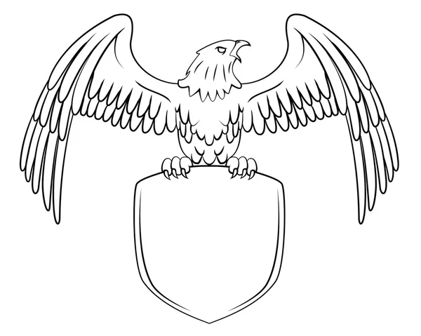 Symbole d'aigle — Image vectorielle