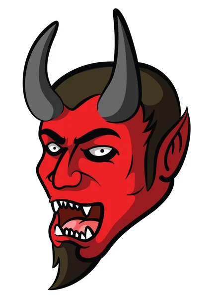 Mascotte de Diable — Image vectorielle