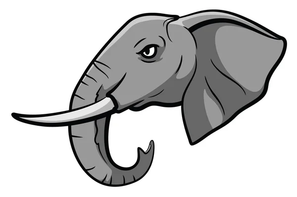 Éléphant — Image vectorielle