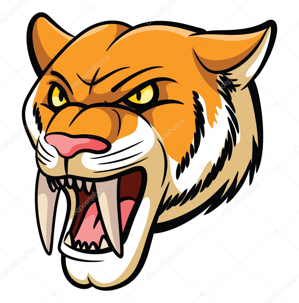 Saber Tooth Mascot