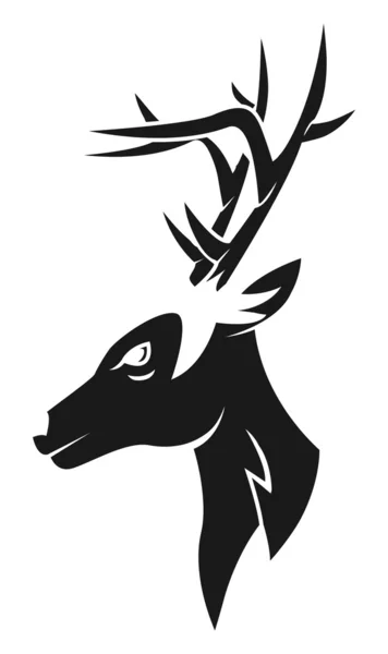 鹿のベクターイラスト — ストックベクタ