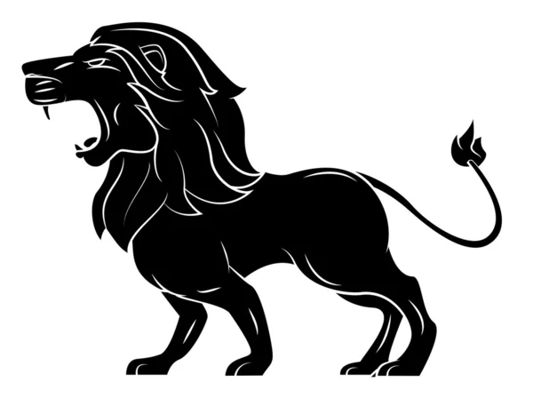 Lion Vector Illustration — Stock Vector