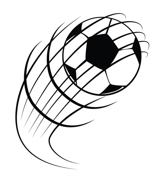 Voet bal symbool — Stockvector