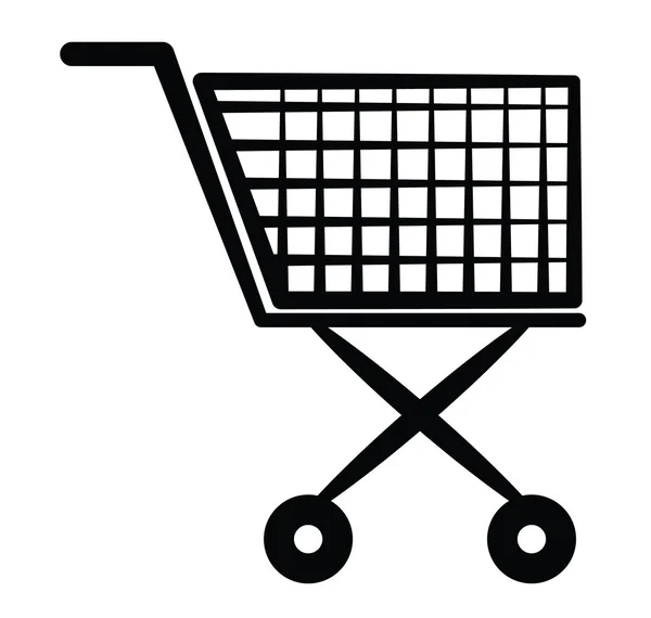 Shopping cart Symbol — Stock Vector