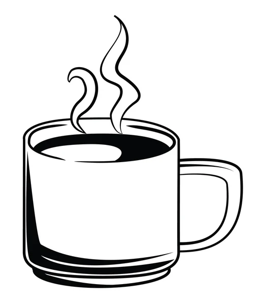 Kávé-szimbólum — Stock Vector
