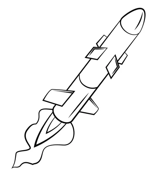 Rocket launch — Stock Vector