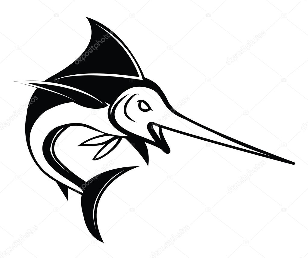 Marlin Fish Symbol