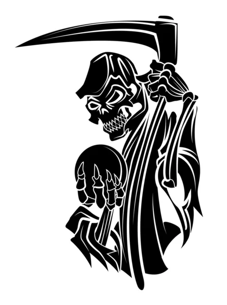 Grim Reaper — Stock Vector