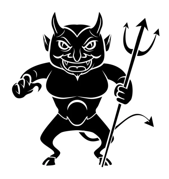 Ilustración del Vector del Diablo — Vector de stock