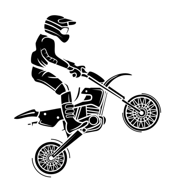 Moto Kruis — Stockvector