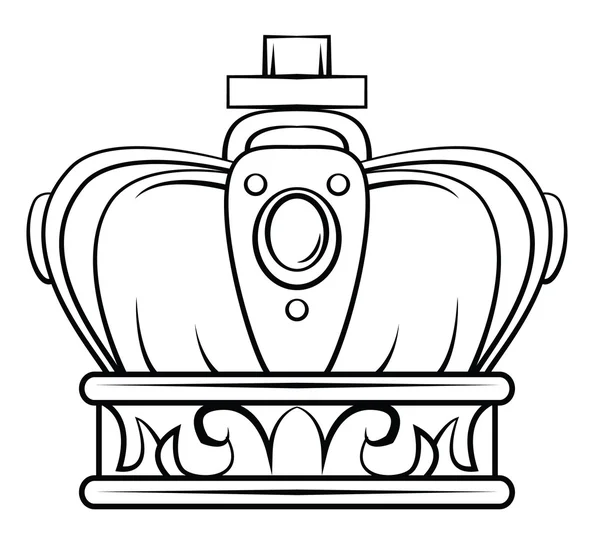 Symbole Couronne — Image vectorielle