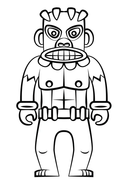 Statua Tiki — Vettoriale Stock