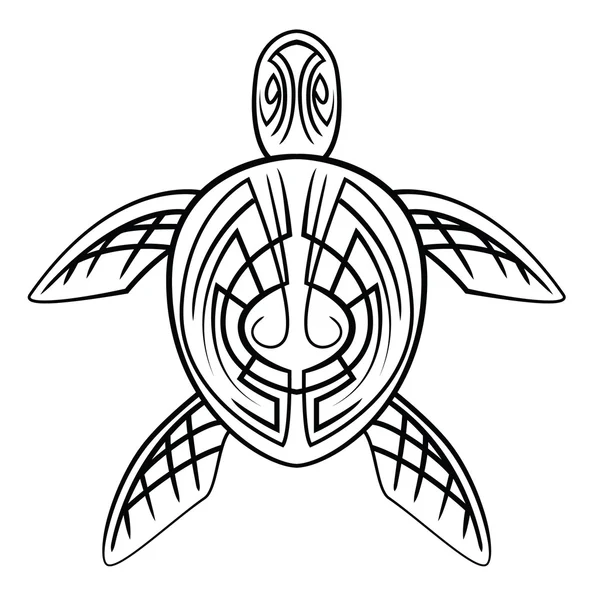 Turtle Symbol — Stock Vector