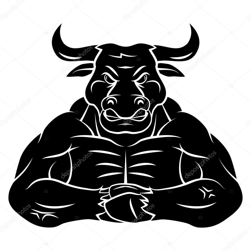 Bull Mascot Tattoo