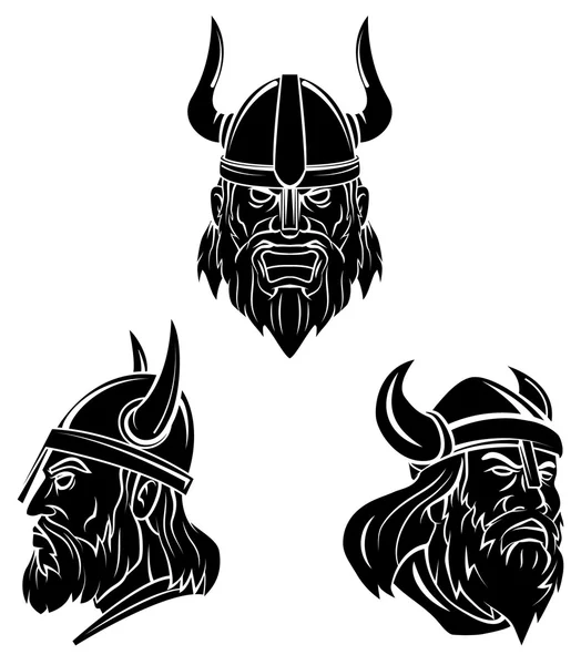 Tattoo symbool van Vikingen — Stockvector