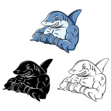 Sharks Strong collection clipart