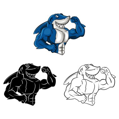 Sharks Strong collection clipart