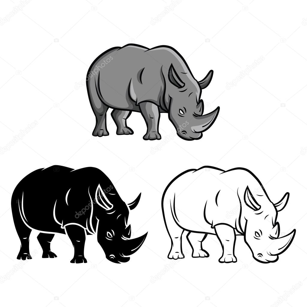 Rhinos tattoo Collection