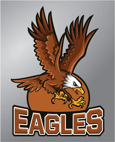 Eagles mascotte — Stockvector