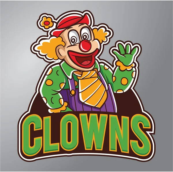 Clowns — Image vectorielle