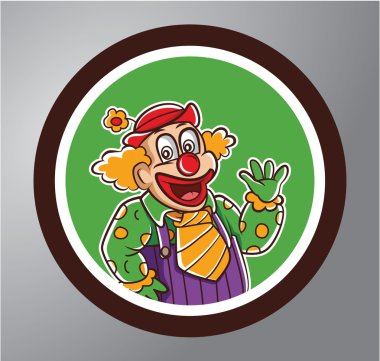Clowns Circle sticker clipart
