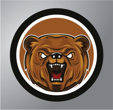 Ayılar daire etiket