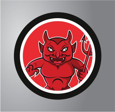 Şeytanlar daire etiket