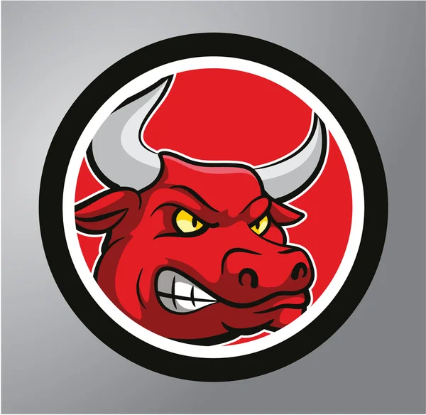 Sticker Cercle Buffalo — Image vectorielle