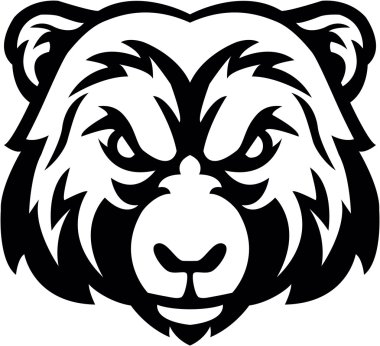 Sembol illüstrasyon ayı