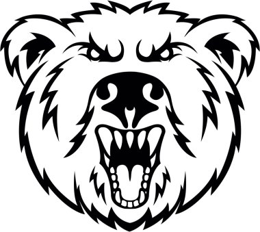 Kızgın ayı baş sembolü