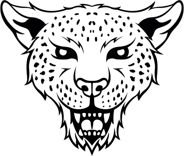 Leopardos ilustración — Vector de stock