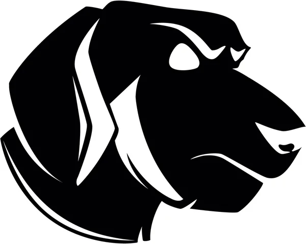 Illustrazione simbolo cane — Vettoriale Stock