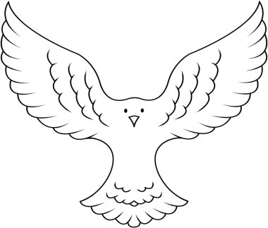 Barış güvercini çizimi