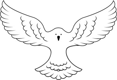 Barış güvercini çizimi