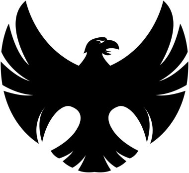 Eagle head symbol clipart