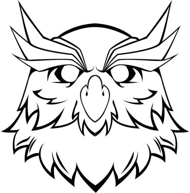 Baykuş baş sembolü