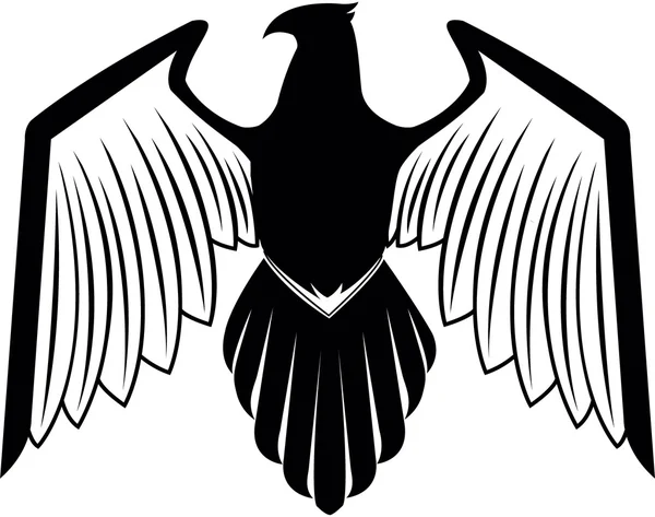 Símbolo da asa da águia — Vetor de Stock