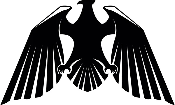 Symbole de tête d'aigle — Image vectorielle