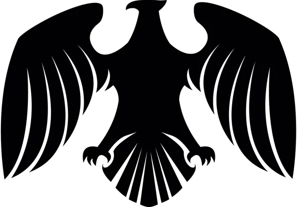 Symbole de tête d'aigle — Image vectorielle