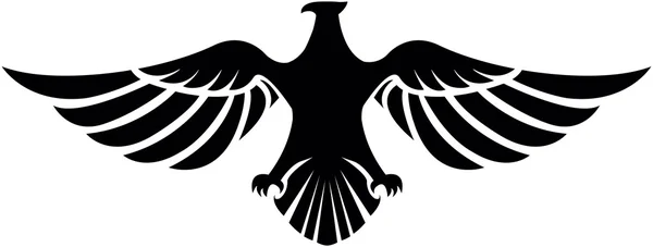 Eagle hoofd symbool — Stockvector