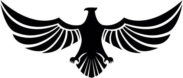 Eagle hoofd symbool — Stockvector