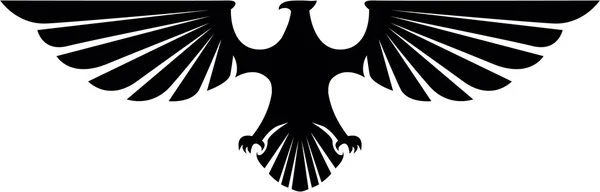 Eagle hoofd symbool — Stockvector